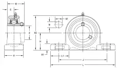 Подшипник UCP211 TIMKEN