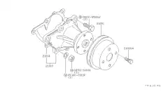 помпа Niss 21010M6626 NISSAN