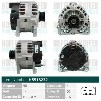 Генератор HOFFER H5515232