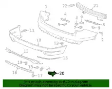 LAMP ASSY, REAR '33505TG7A01 HONDA