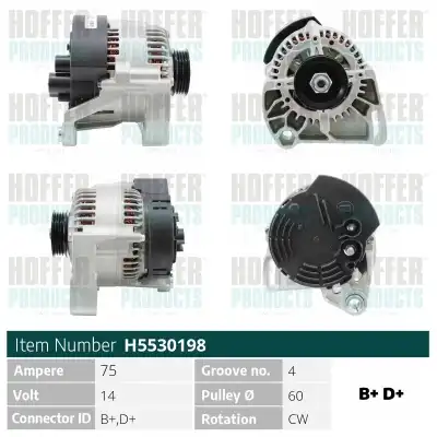 Генератор HOFFER H5530198