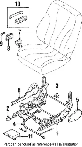 Решетка радиатора MITSUBISHI MR329816