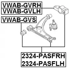 Рычаг подвески FEBEST 2324-PASFRH