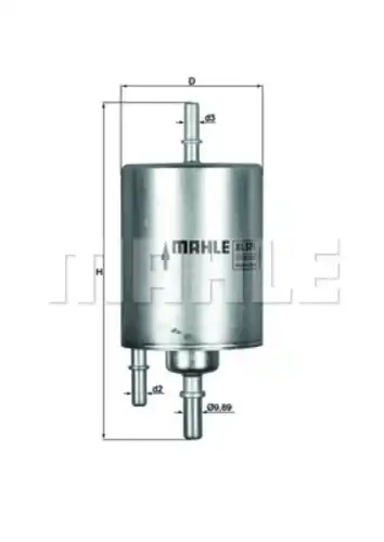 Топливный фильтр MAHLE KL 571