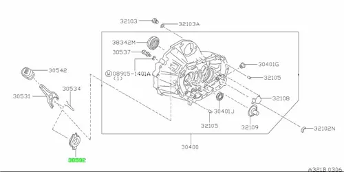 NISSAN 305024E122
