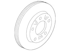 Тормозной диск MAZDA C26Y 33 25XA ,