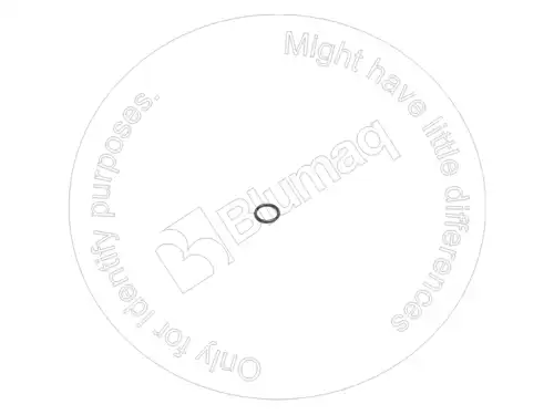 1895601 ST КОЛЬЦО КРУГЛОГО СЕЧЕНИЯ BLUMAQ
