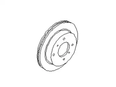 Тормозной диск NISSAN 4020671E05