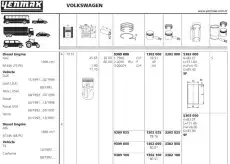 piston&pin \ 1302 025 YENMAK