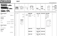 piston&pin \ 1302 025 YENMAK