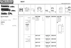 piston&pin \ 1308 025 YENMAK