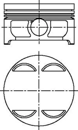 piston&pin \ 11-02611-025 YENMAK