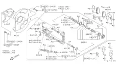 Тормозные колодки дисковые NISSAN 4406061J90
