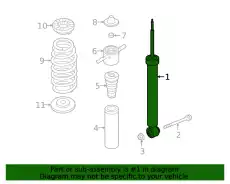 shock absorber \HYUNDAI 55310J3AB0