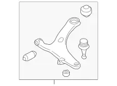 Рычаг подвески SUBARU 20202AG194