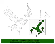 Рычаг подвески SUBARU 20202AG194