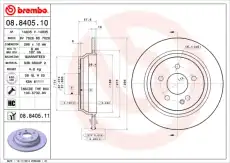 Тормозной диск BREMBO 8840510