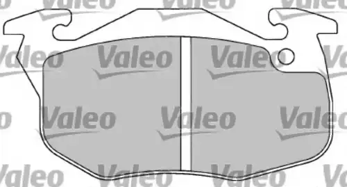 колодки дисковые торм. перед. Peug 597136 VALEO