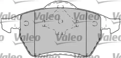 колодки дисковые торм. перед. Audi 597213 VALEO
