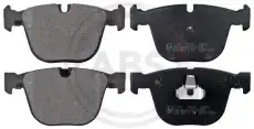 Тормозные колодки дисковые A.B.S. 37371