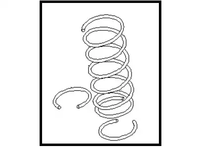 SPRING-FRONT 540105Y703 NISSAN