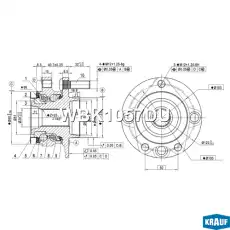 Ступица KRAUF WBK1057DU