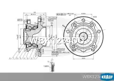 Ступица KRAUF WBK1234DU
