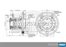 Ступица KRAUF WBK6981DU