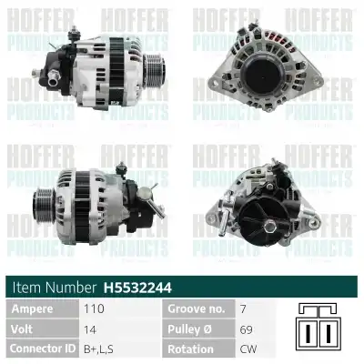 Генератор HOFFER H5532244