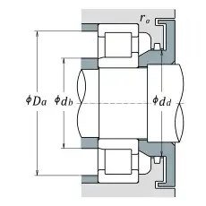 NJ2205ETC3 Подшипник NSK