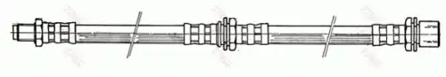 шланг тормозной перед. Toyo PHB253 TRW