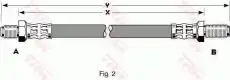 Тормозной шланг PHC141 TRW
