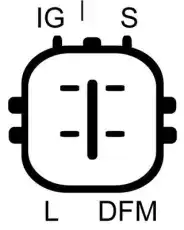 Генератор LUCAS LRA03187
