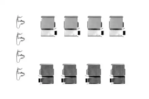 Тормозные колодки дисковые BOSCH 1 987 474 351