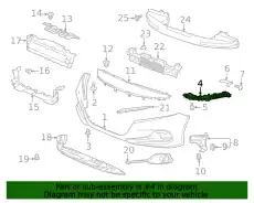 71190TVAF00 Кронштейн пластиковый HONDA