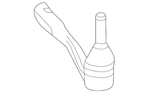 Рулевой наконечник MB 166 330 04 03 64