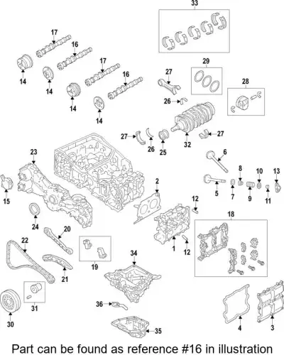 Распредвал SUBARU 13052AB251