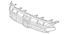 Решетка радиатора HONDA 71121TXMA01