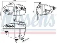 Расширительный бачок NISSENS 996276