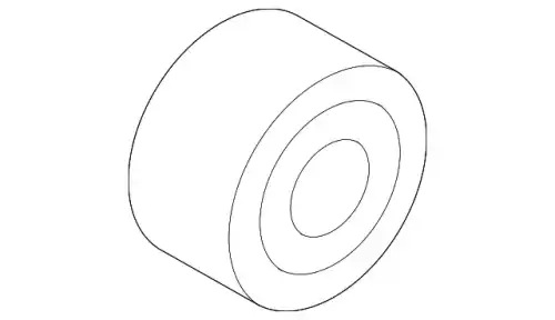 ANGULAR BALL BEARING 9P1407621B PORSCHE