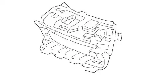 Решетка радиатора PORSCHE 982807698AOK1