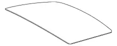 Заднее стекло 98154591100 PORSCHE