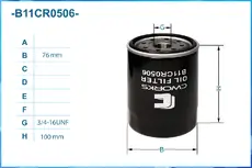 Фильтр масляный CWORKS B11CR0506