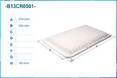 Фильтр воздушный CWORKS B13CR0501