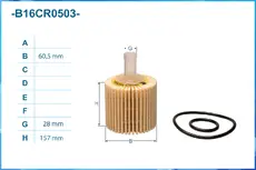 Фильтр масляный CWORKS B16CR0503