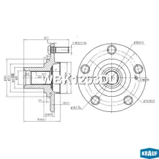 Ступица KRAUF WBK1263DU