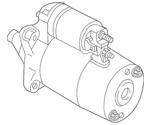 Стартер MAZDA BPD4-18-400A