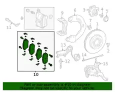 Тормозные колодки дисковые MB 000 420 35 04