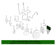 Тормозные колодки дисковые MB 000 420 74 04