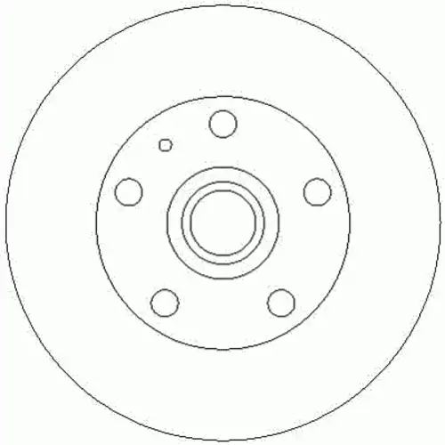 Тормозной диск AC DELCO AC2060D
